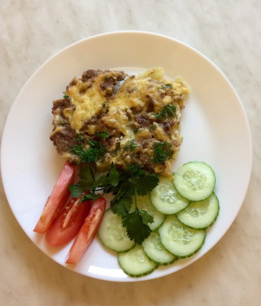 Мясо по французски