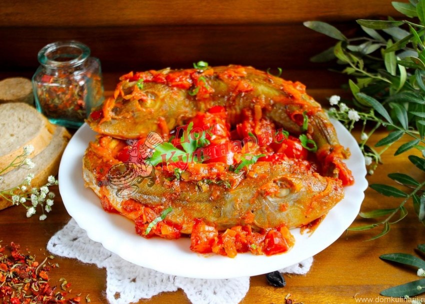 Камбала с пюре