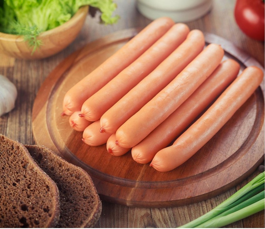 Куриные сосиски