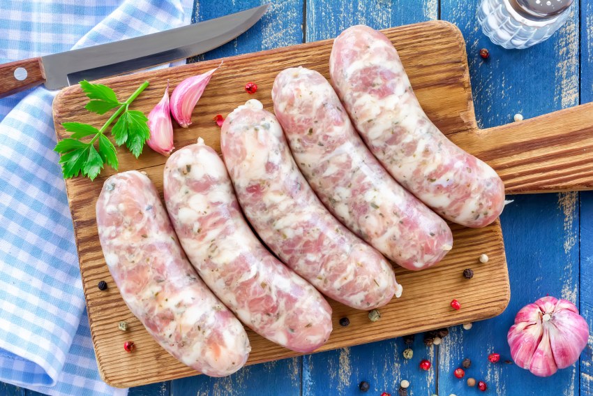 Сардельки гриль