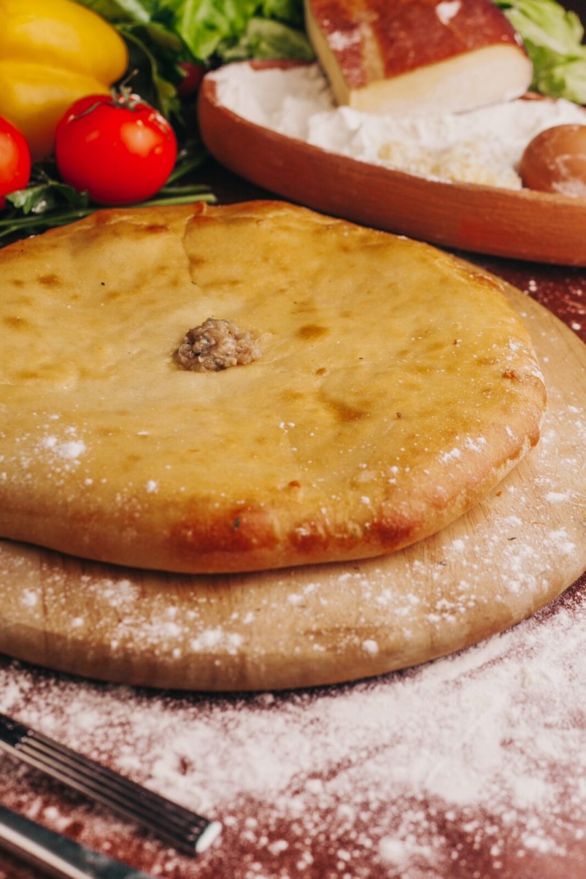 Грузинские лепешки хачапури