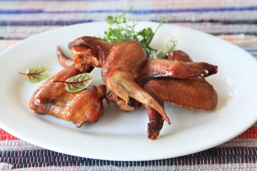 Крылышки куриные меню
