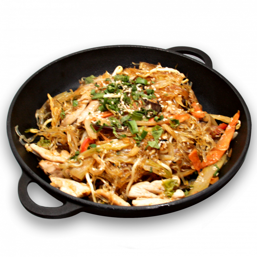 Wok с цыпленком терияки