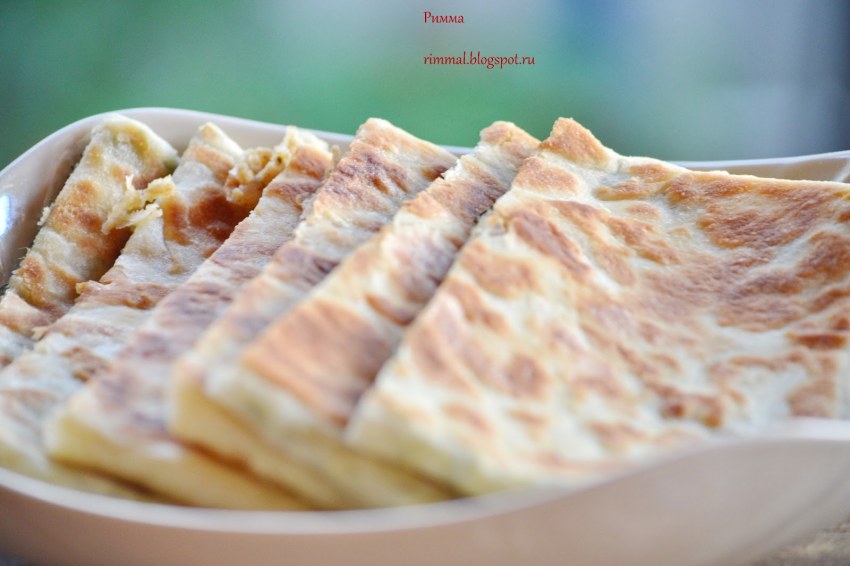 Гезлеме с сыром