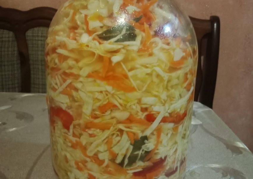 Солёная капуста на зиму