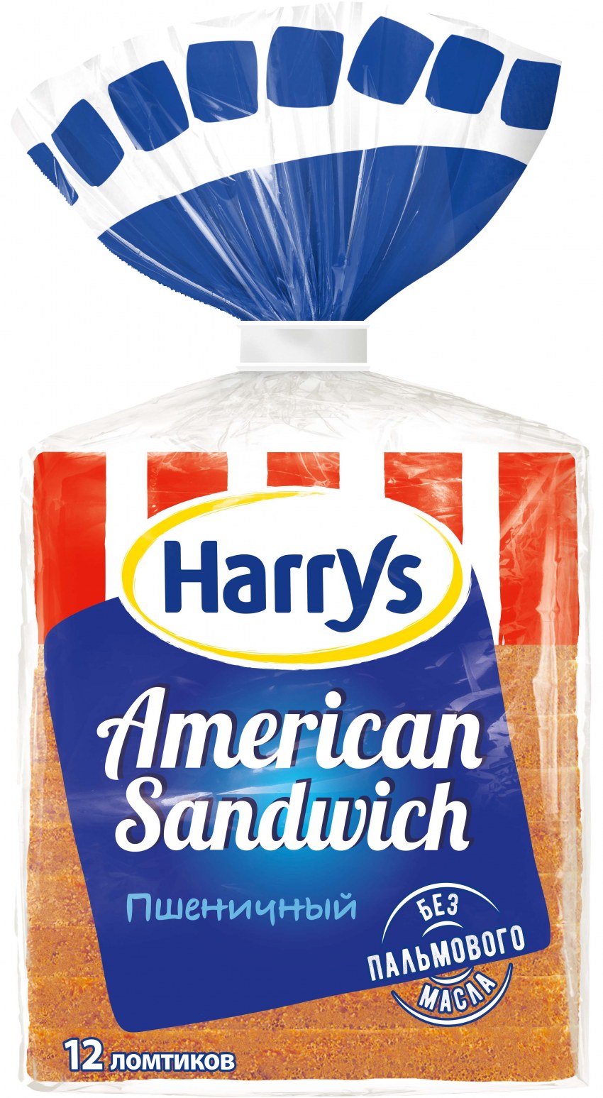 Хлеб Harry^s пшеничный сэндвич 470г
