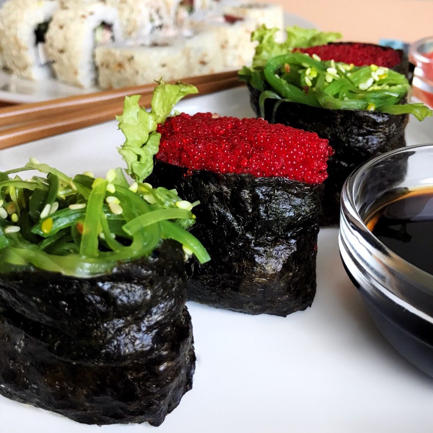 Японская кухня васаби