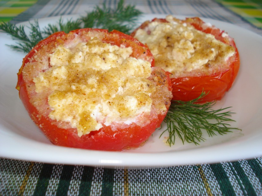 Салат с сербской брынзой