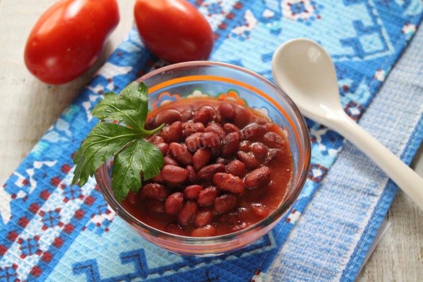 Лобио суп из красной фасоли