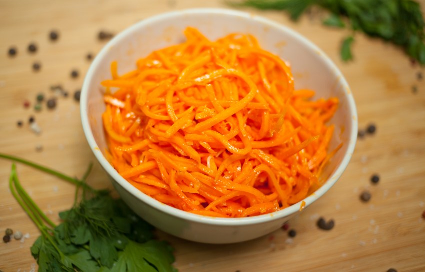 Морковная закуска