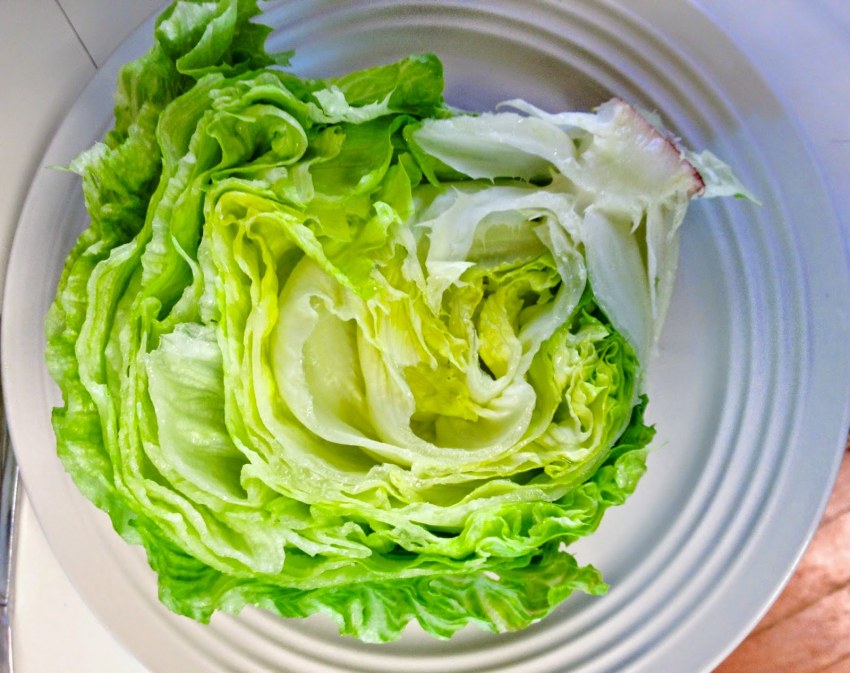 Fresh Iceberg lettuce