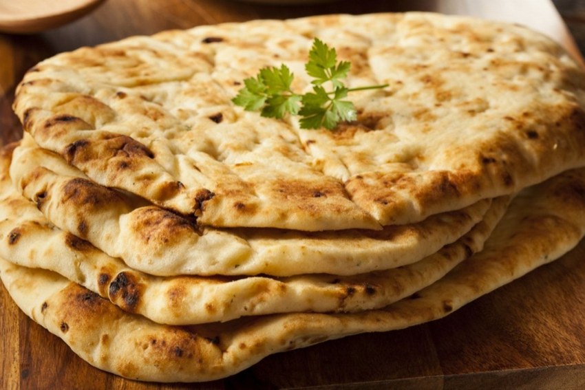 Лепешки с брынзой и зеленью