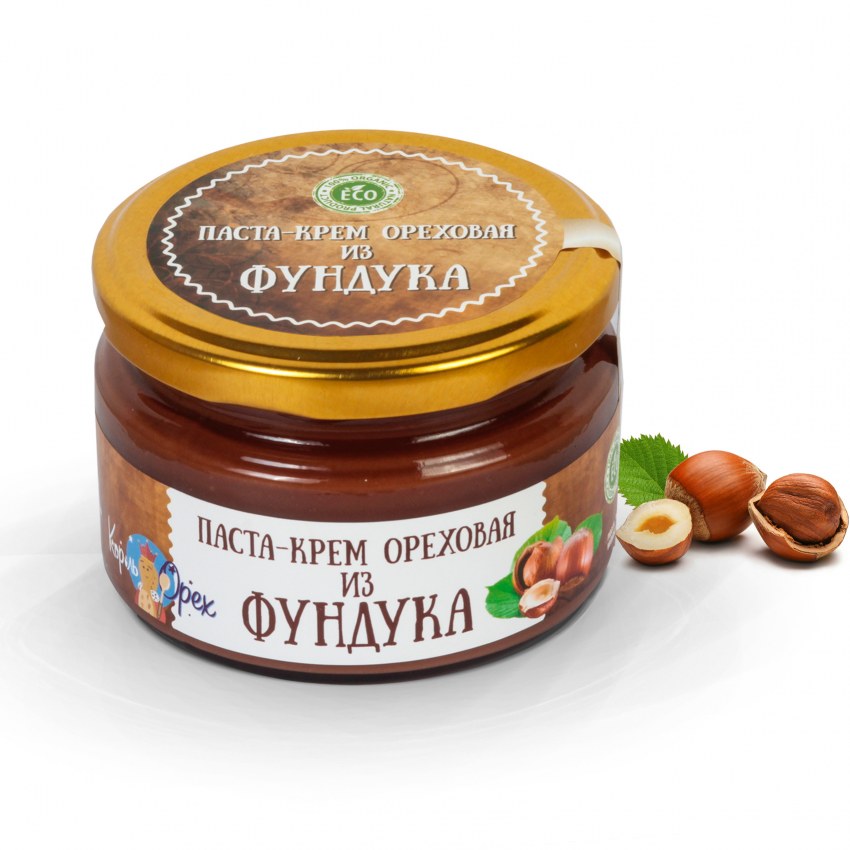 Паста-крем из фундука, 200 гр.