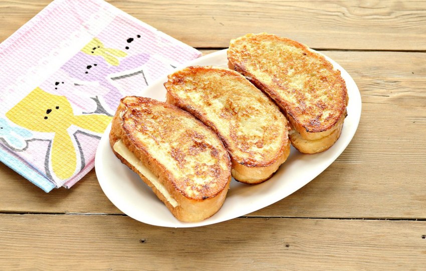 Гренки с чесноком