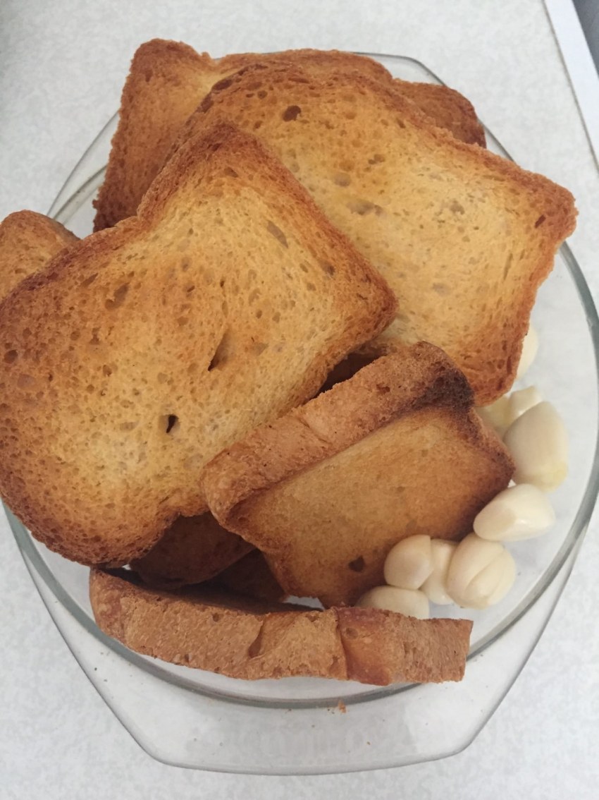 Гренки с яйцом
