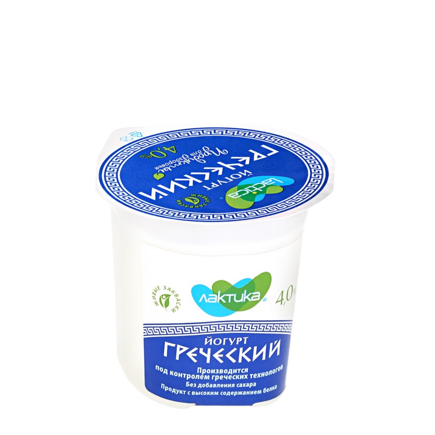 Йогурт Lactica греческий 4%, 120 г