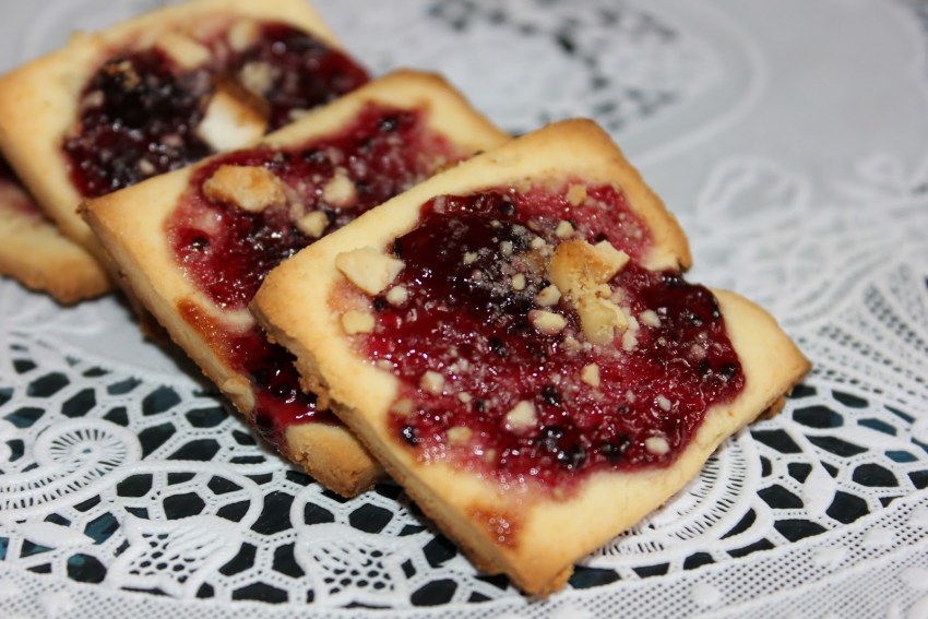 Венский пирог с вареньем