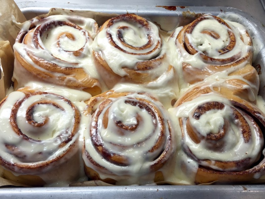 Cinnabon булочки