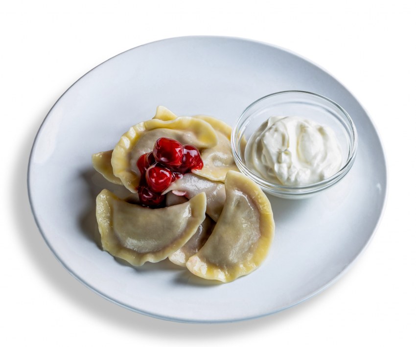 Кухня наизнанку вареники с вишней