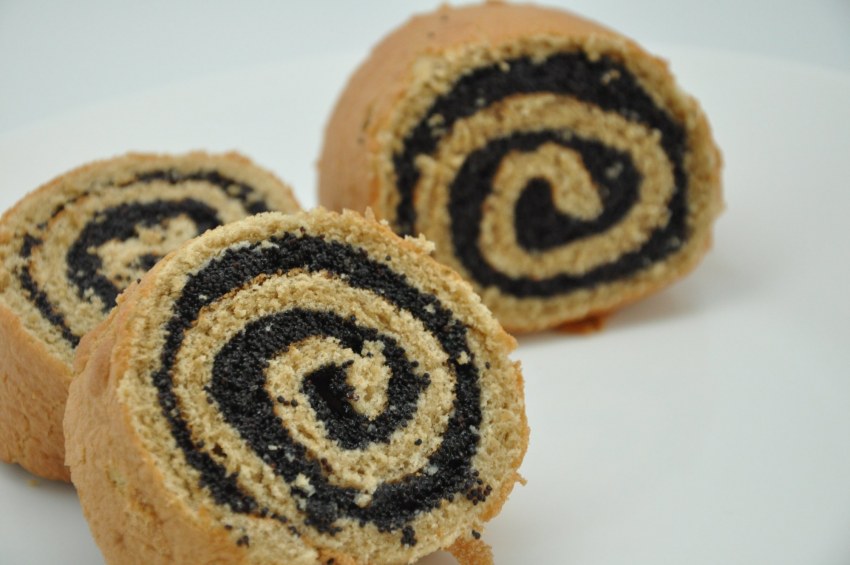 Рулет косичка с маком