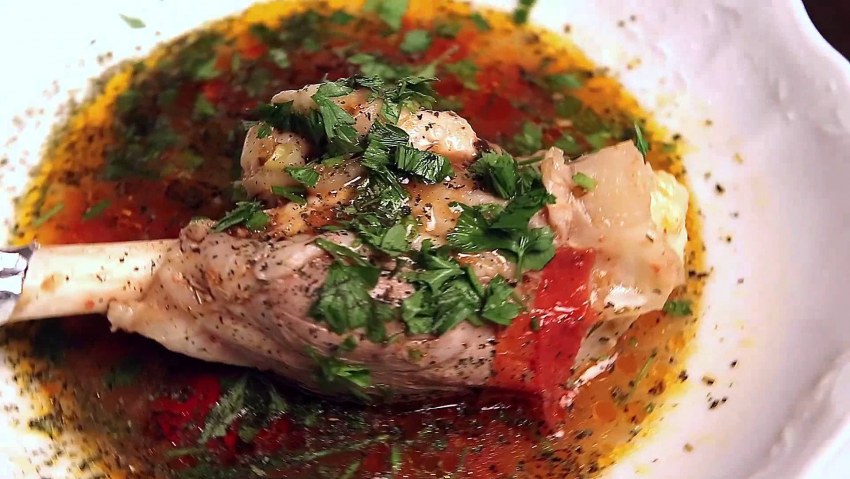 Хашлама с бараниной