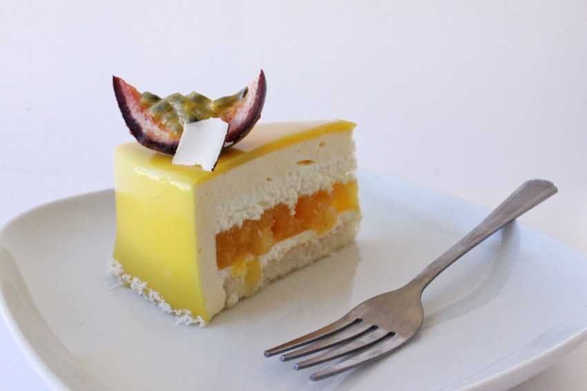 Суфле из манго для торта