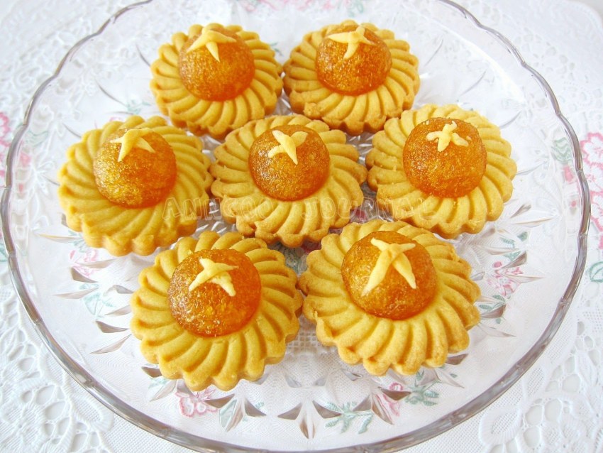 Сладости ананас печенье