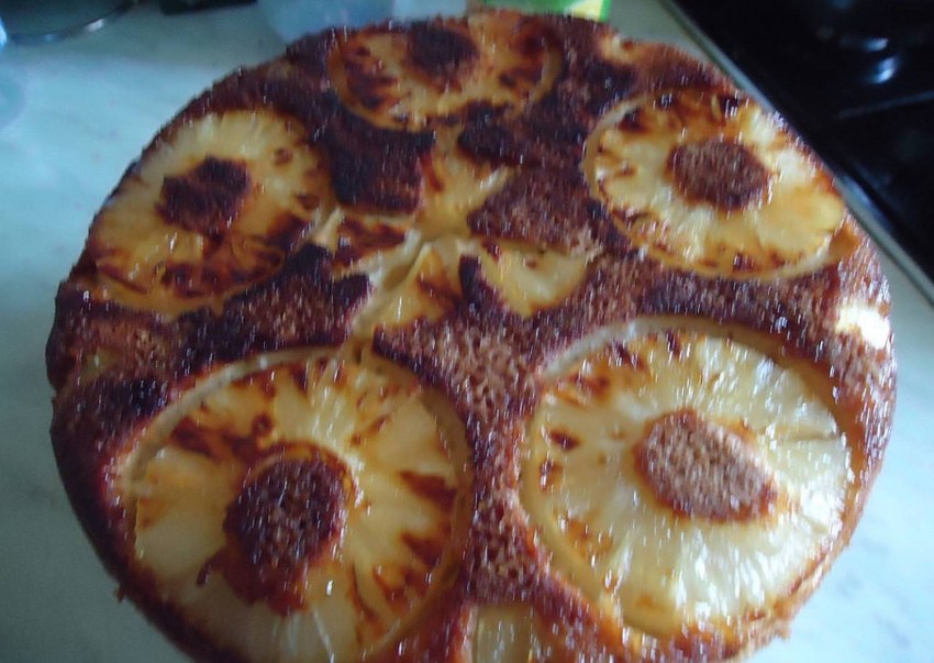 Американский пирог с ананасами