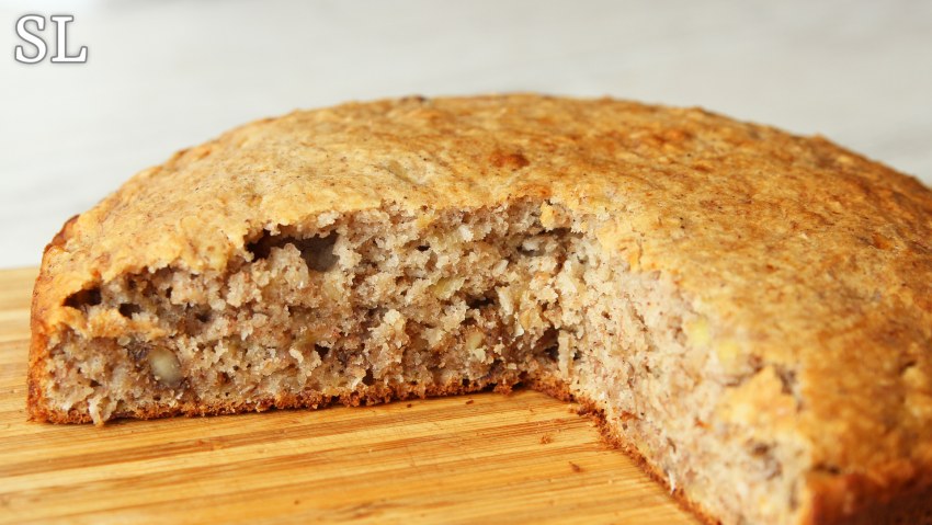 Ореховый пирог с грецкими орехами простой