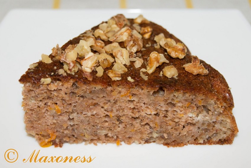 Пирог с грецкими орехами
