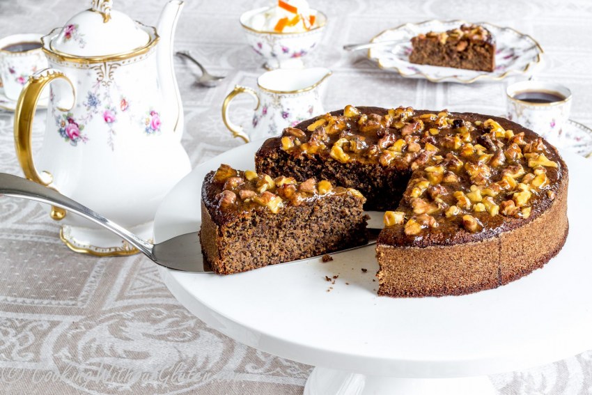 Пирог с орехами