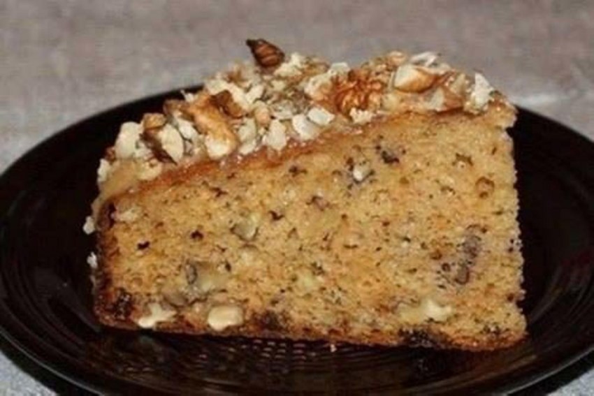 Шоколадный пирог с фундуком