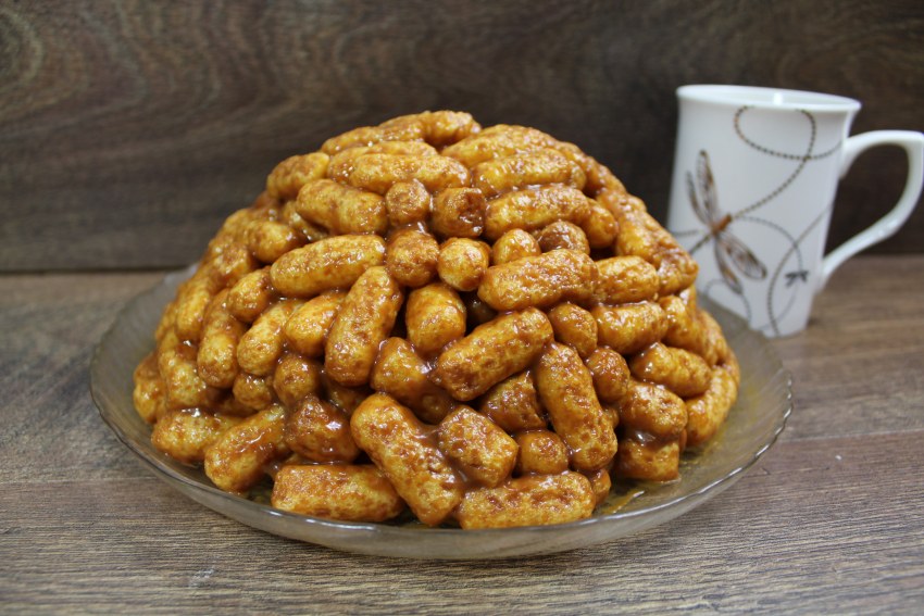 Десерт из кукурузных палочек