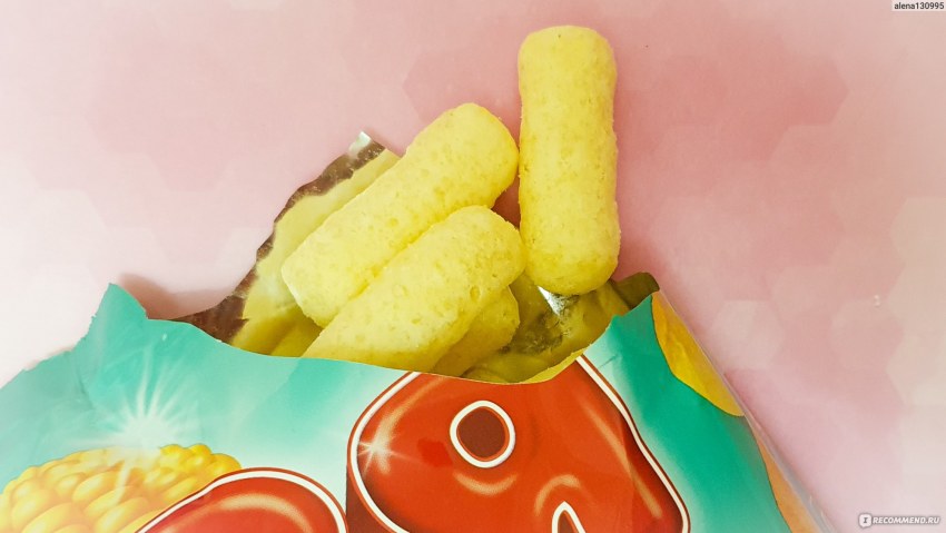 Кукурузные палочки со сгущенкой