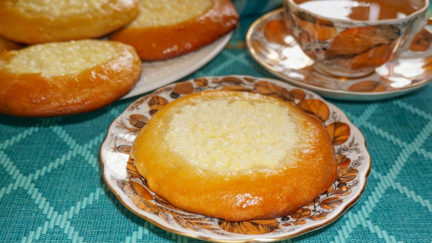 Блинный пирог улитка