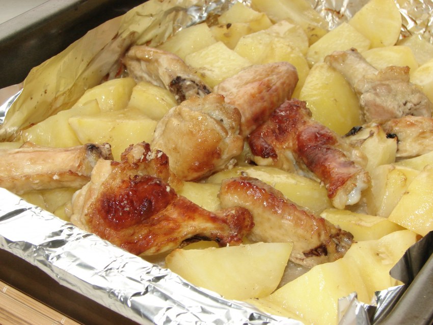 Крылышки в мини духовке