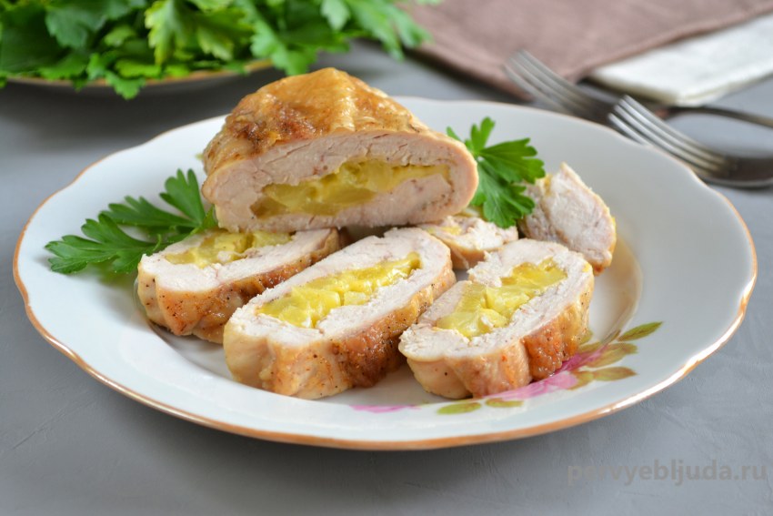 Свинина кордон Блю