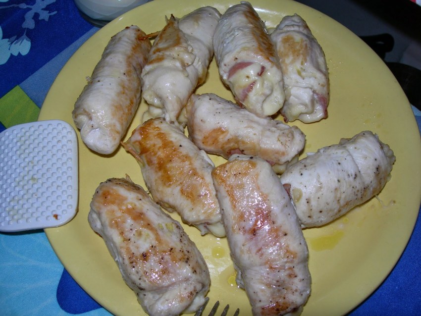 Кордон Блю с картофелем