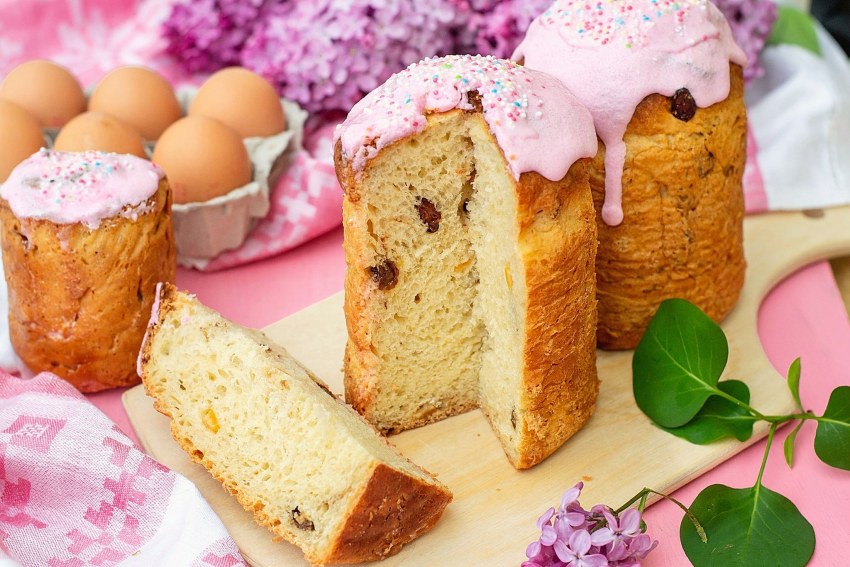 Воздушный Пасхальный кулич