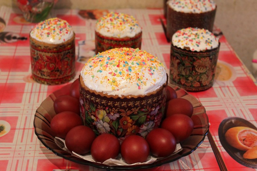 Пасхальный кулич без дрожжей