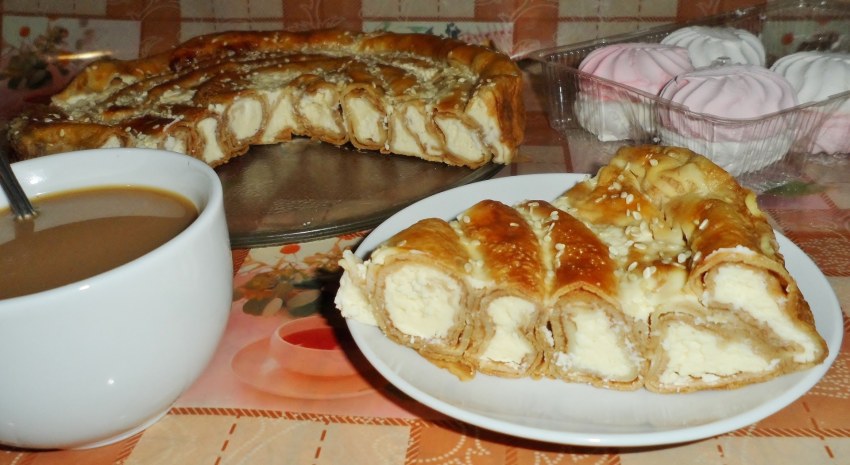 Пирог из шпината