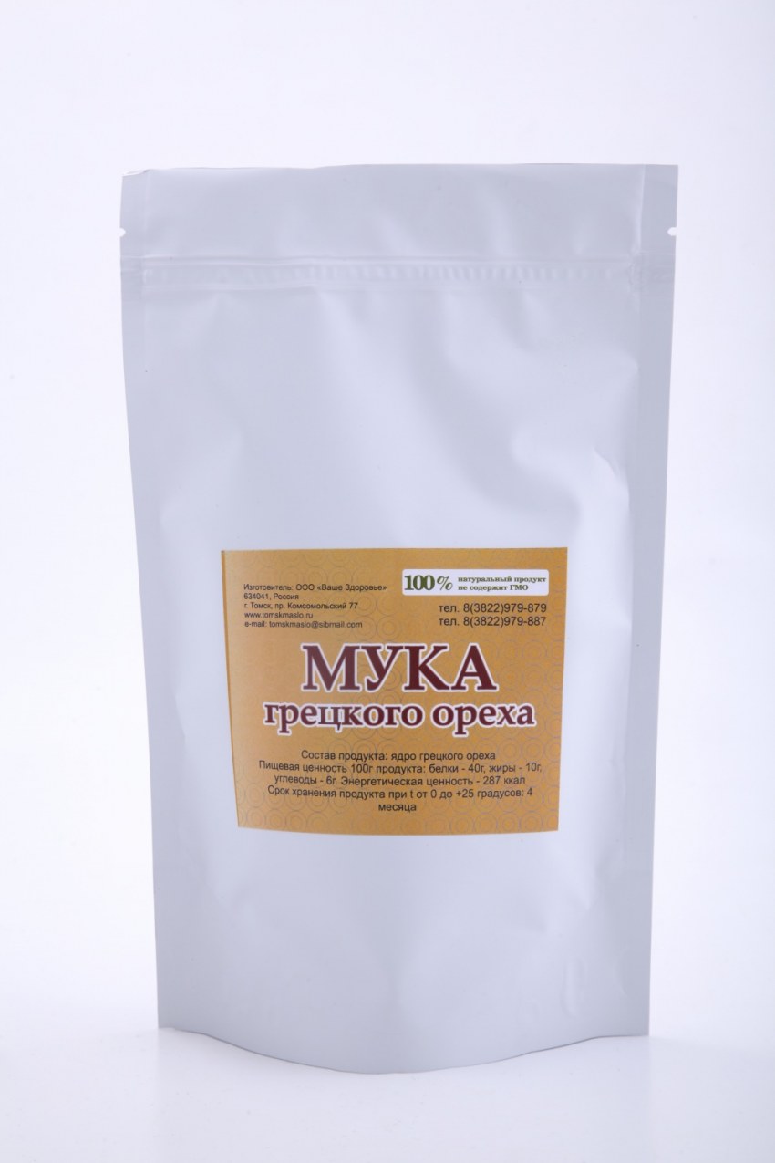 Мука из грецкого ореха, 200 гр