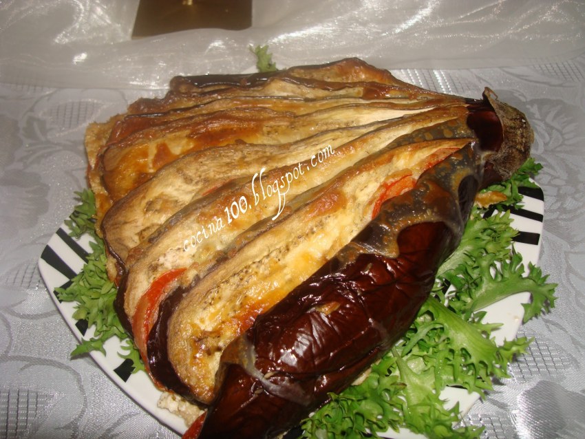 Торт из баклажана в духовке
