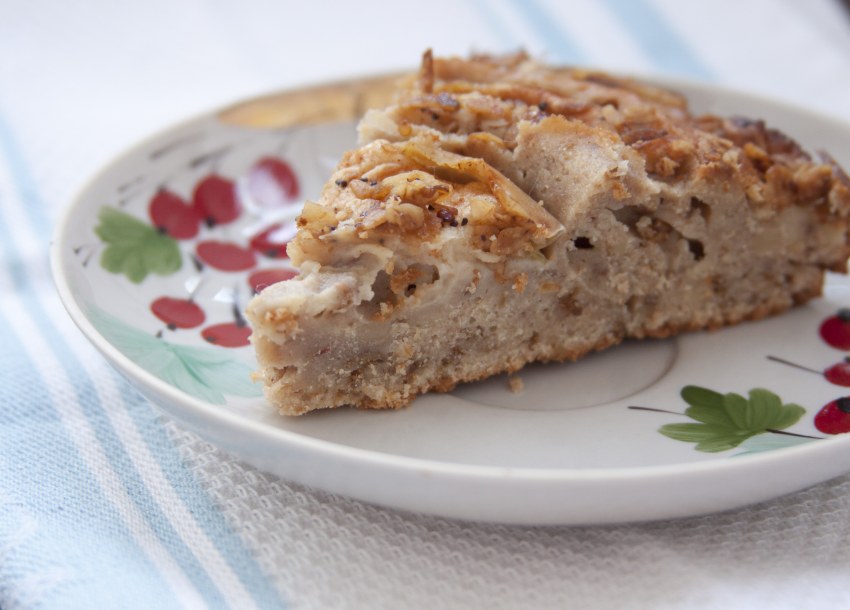 Диетический пирог из овсяных хлопьев