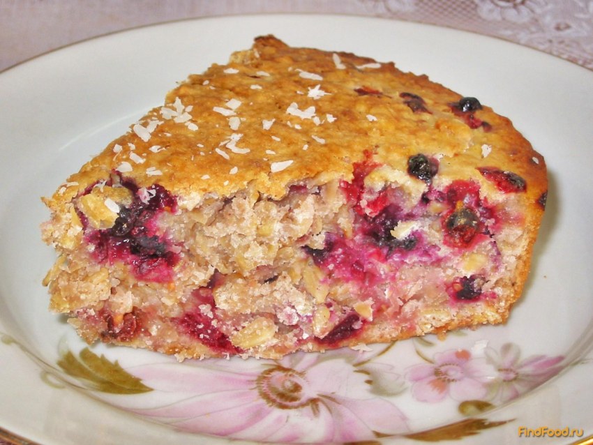 Пирог с овсянкой