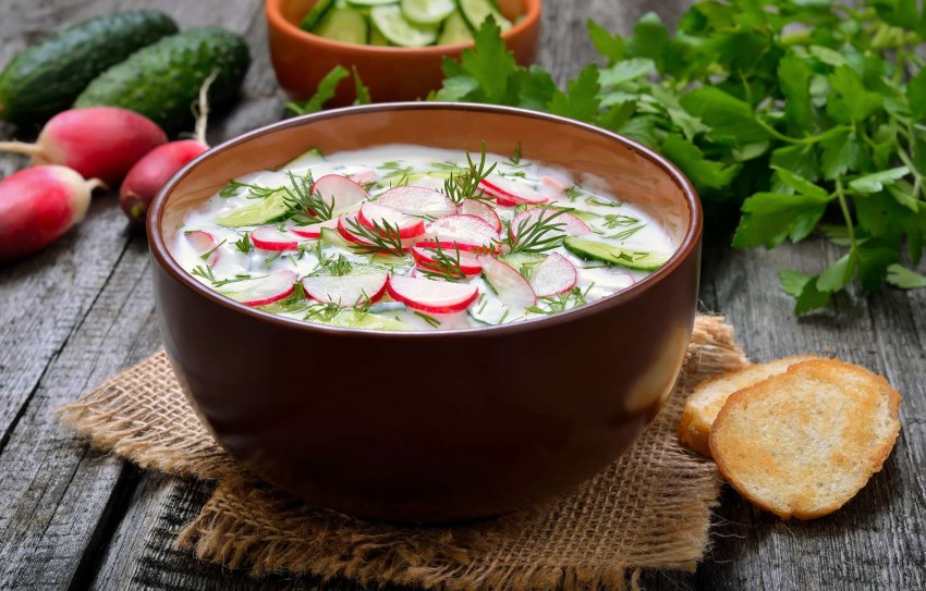 Суп с редисом