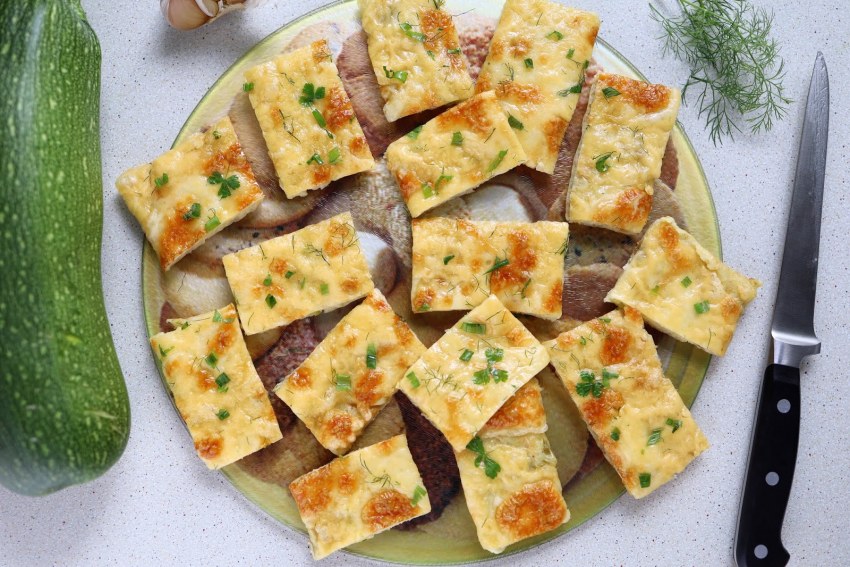 Тертые кабачки