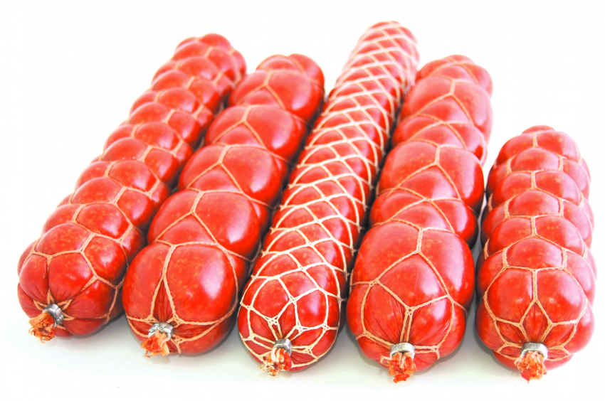 Оболочка колбасная коллагеновая "Вискофан", EW-D-KD, ф47, Salmon Red, 10 м