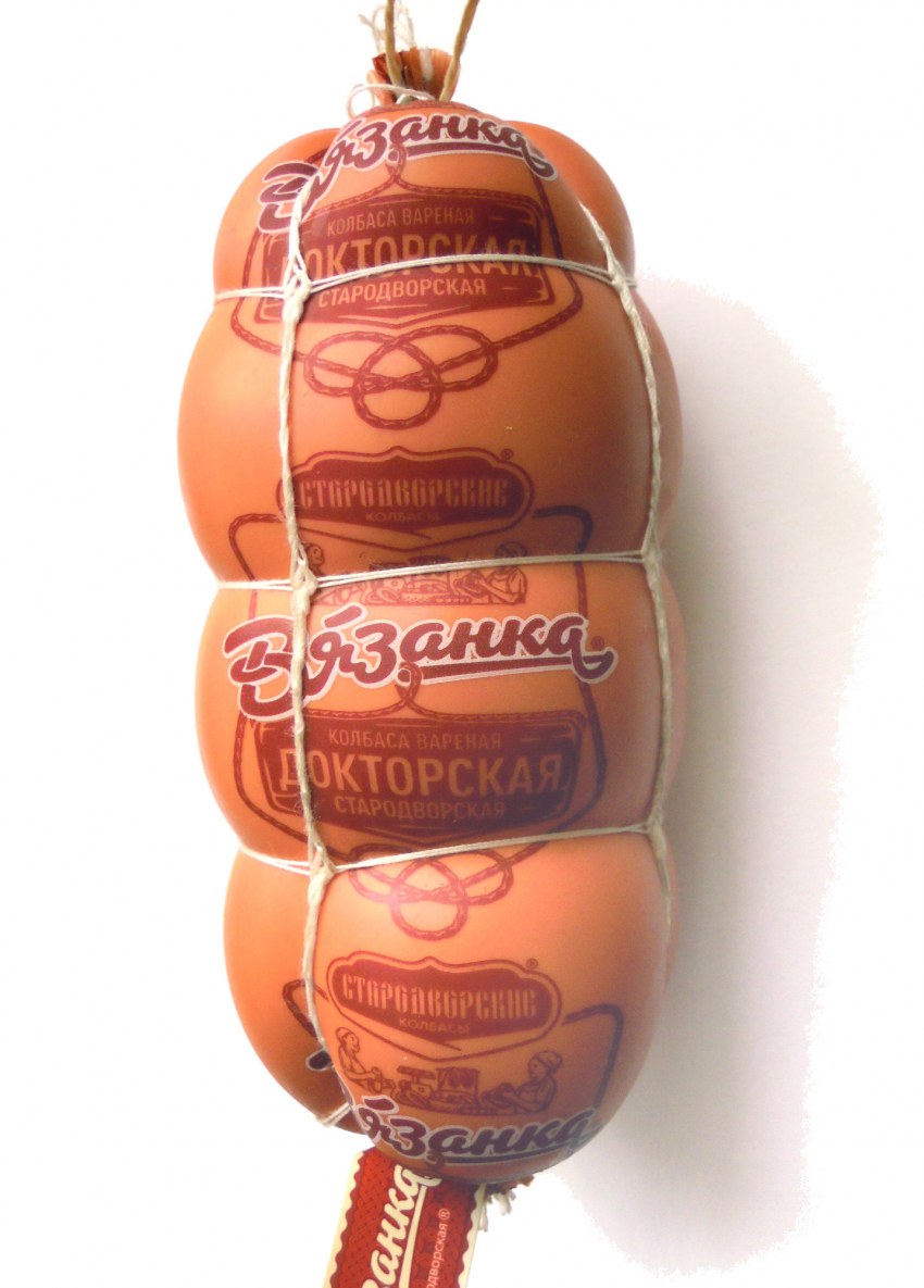 Копченая колбаса дымов