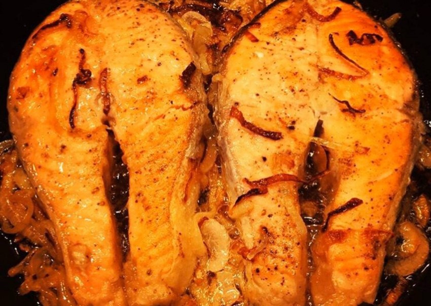 Рыба в духовке с сыром